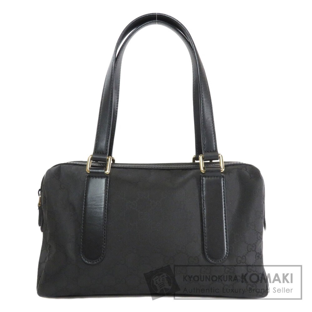Gucci Monogram Boston bag black leather